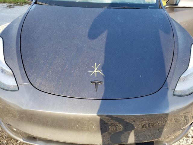 7SAYGDEE1NF418279 - 2022 TESLA MODEL Y رمادي صورة 7