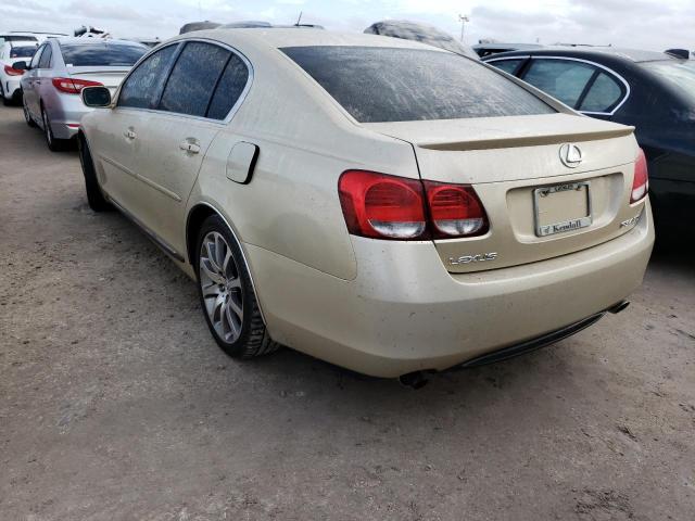 JTHBN96S865000975 - 2006 LEXUS GS 430 GOLD photo 3