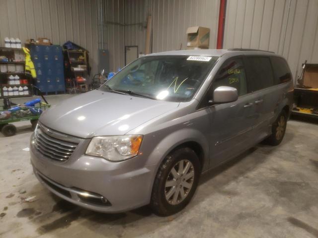 2C4RC1BG7ER348650 - 2014 CHRYSLER TOWN & COU SILVER photo 2