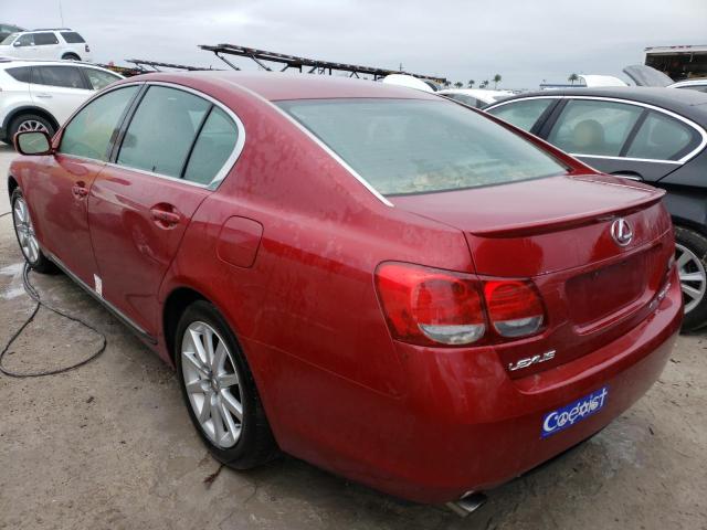 JTHCH96S460012226 - 2006 LEXUS GS 300 RED photo 3