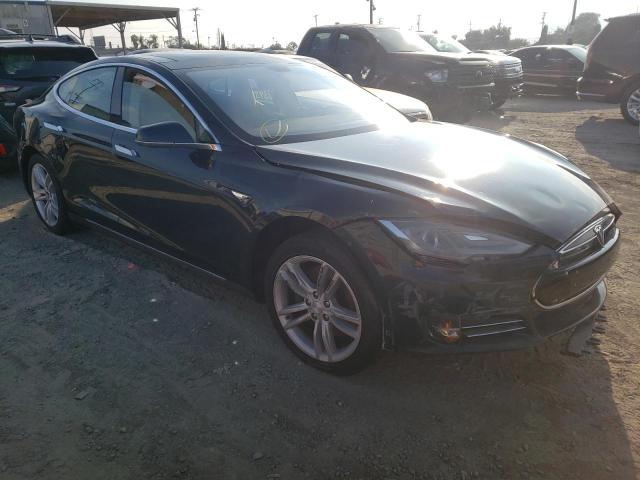 5YJSA1CG5DFP09535 - 2013 TESLA MODEL S Կանաչ լուսանկար 1