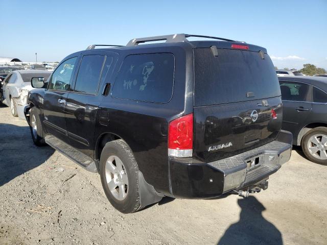 5N1AA08A36N731270 - 2006 NISSAN ARMADA SE BLACK photo 3