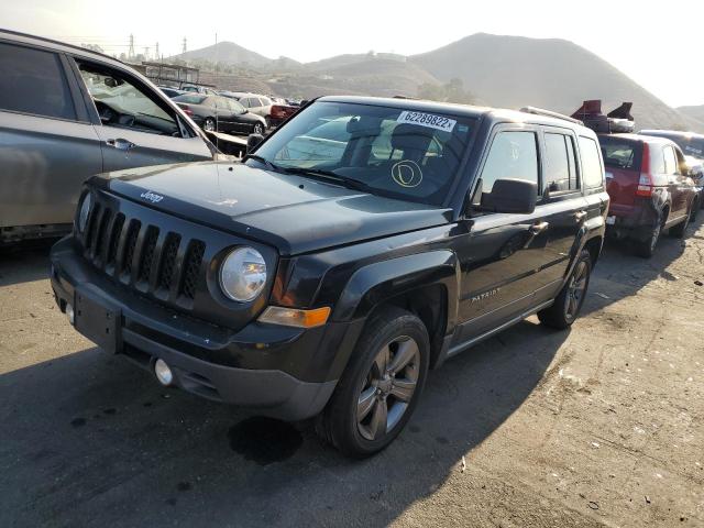 1C4NJPFA3ED890764 - 2014 JEEP PATRIOT BLACK photo 2