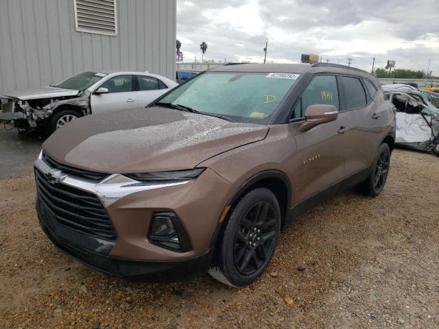 3GNKBGRS4KS680276 - 2019 CHEVROLET BLAZER 2LT BROWN photo 2