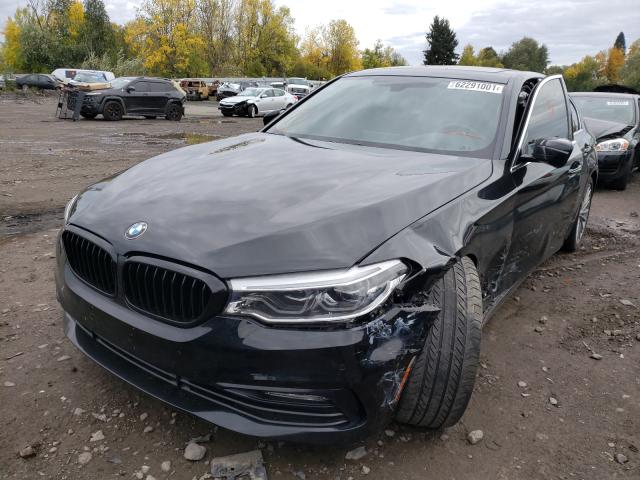 WBAJE5C36HG915220 - 2017 BMW 540 I BLACK photo 2