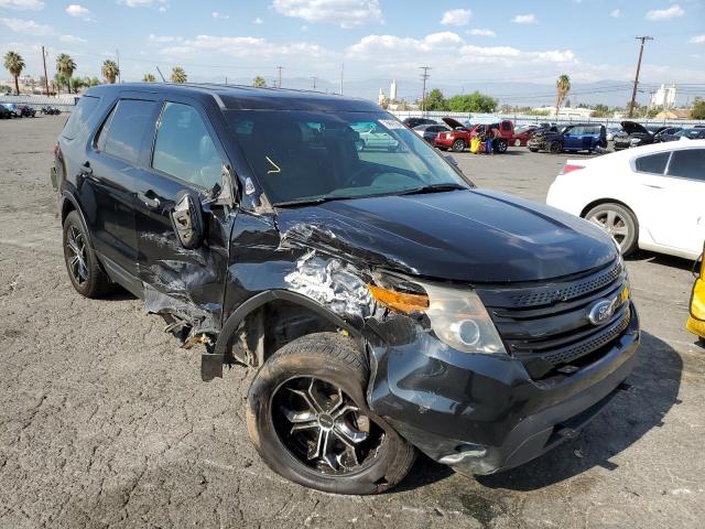 1FM5K8ARXFGB41326 - 2015 FORD EXPLORER P BLACK photo 1