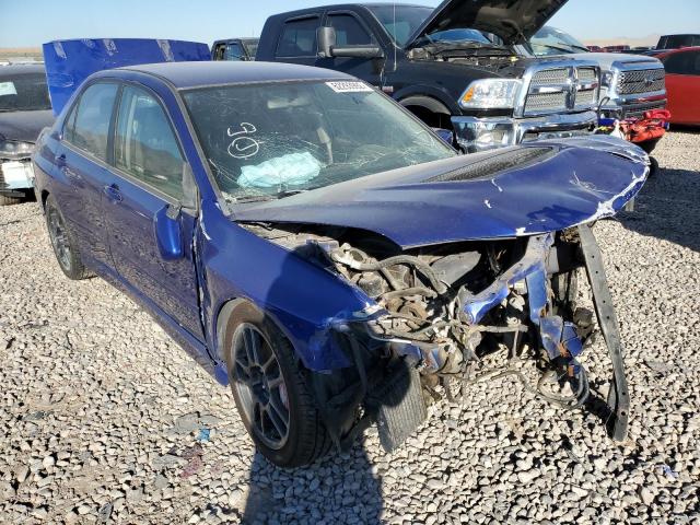 JA3AH86C26U037855 - 2006 MITSUBISHI LANCER EVO BLUE photo 1