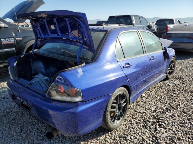 JA3AH86C26U037855 - 2006 MITSUBISHI LANCER EVO BLUE photo 4