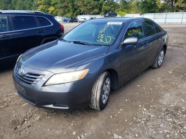 4T1BE46K77U105207 - 2007 TOYOTA CAMRY CE GRAY photo 2