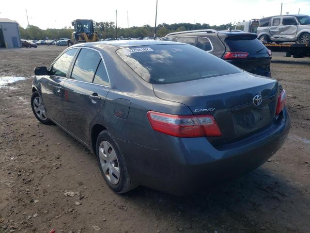 4T1BE46K77U105207 - 2007 TOYOTA CAMRY CE GRAY photo 3