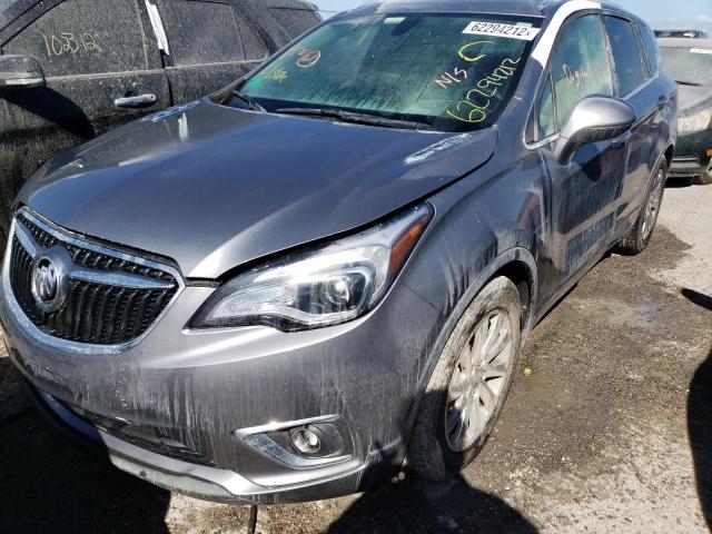 LRBFXCSAXLD098821 - 2020 BUICK ENVISION E GRAY photo 2