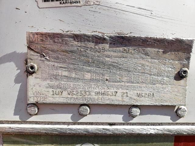 1UYVS25339U653721 - 2009 UTILITY TRAILER თეთრი ფოტო 10