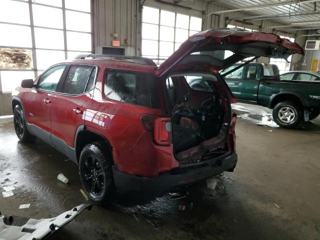 1GKKNLLS8NZ126588 - 2022 GMC ACADIA AT4 RED photo 3