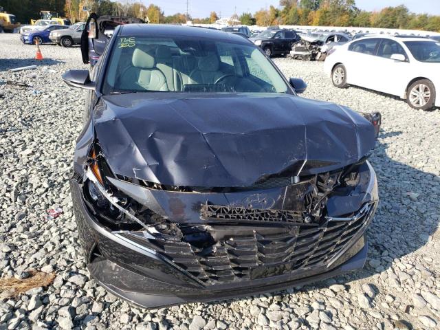 5NPLP4AG6MH019513 - 2021 HYUNDAI ELANTRA LI GRAY photo 9