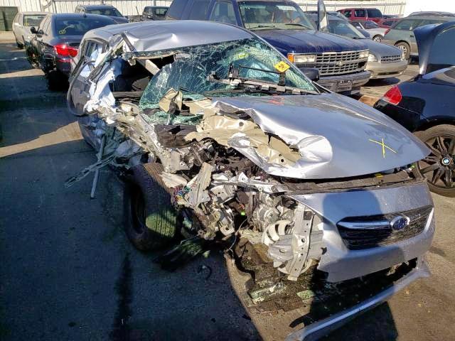 4S3GTAB68N3701744 - 2022 SUBARU IMPREZA SILVER photo 1