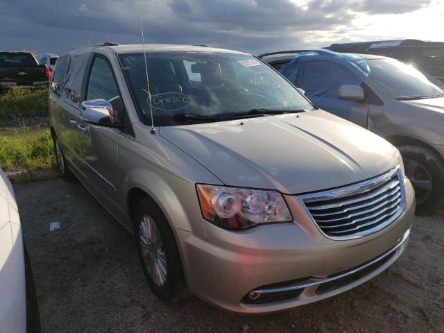 2C4RC1GG2ER249677 - 2014 CHRYSLER TOWN & COU BEIGE photo 1