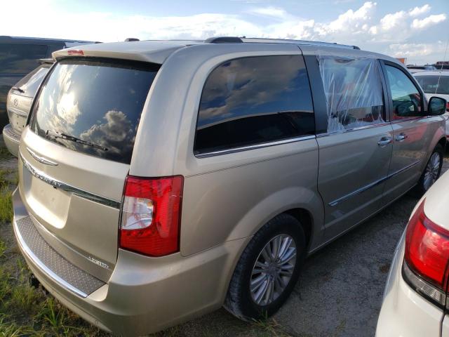 2C4RC1GG2ER249677 - 2014 CHRYSLER TOWN & COU BEIGE photo 4