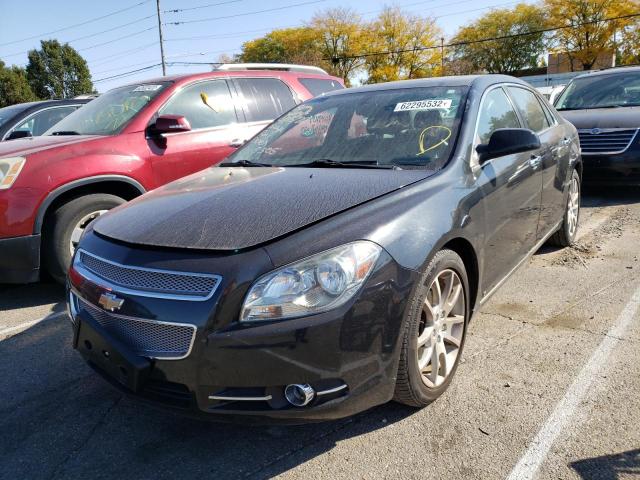 1G1ZK57719F244342 - 2009 CHEVROLET MALIBU LTZ შავი ფოტო 2