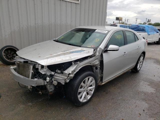 1G11H5SL9EF116277 - 2014 CHEVROLET MALIBU LTZ Күміс фото 2