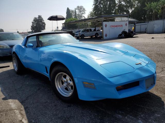 1Z878AS423152 - 1980 CHEVROLET CORVETTE BLUE photo 1