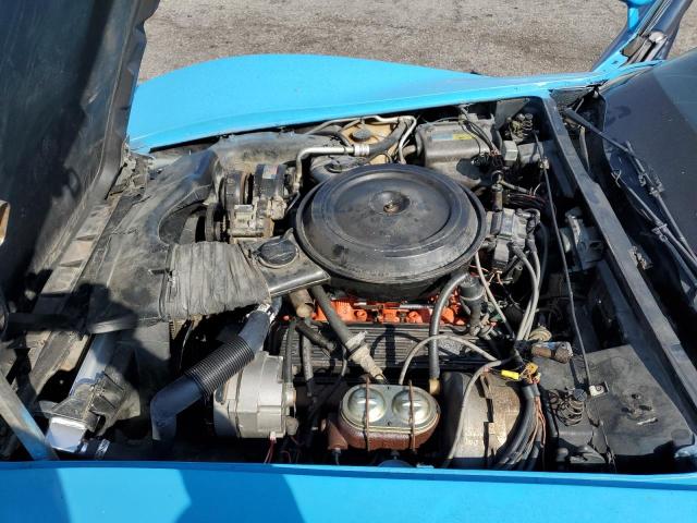 1Z878AS423152 - 1980 CHEVROLET CORVETTE BLUE photo 7