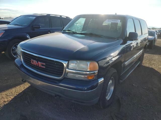 3GKFK16Z72G260172 - 2002 GMC YUKON XL K BLUE photo 2