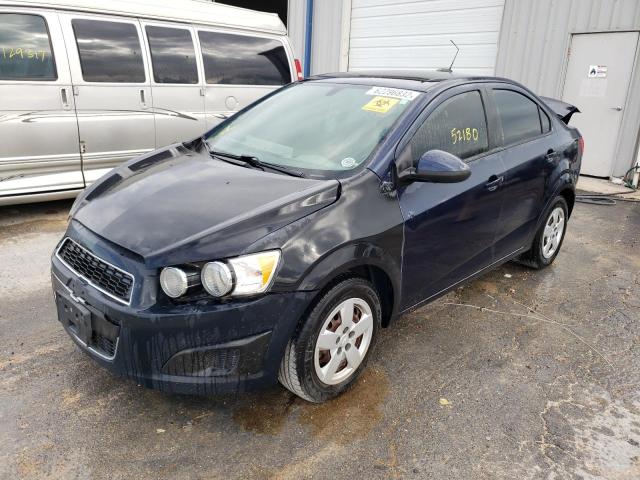 1G1JA5SH0F4173819 - 2015 CHEVROLET SONIC LS BLUE photo 2