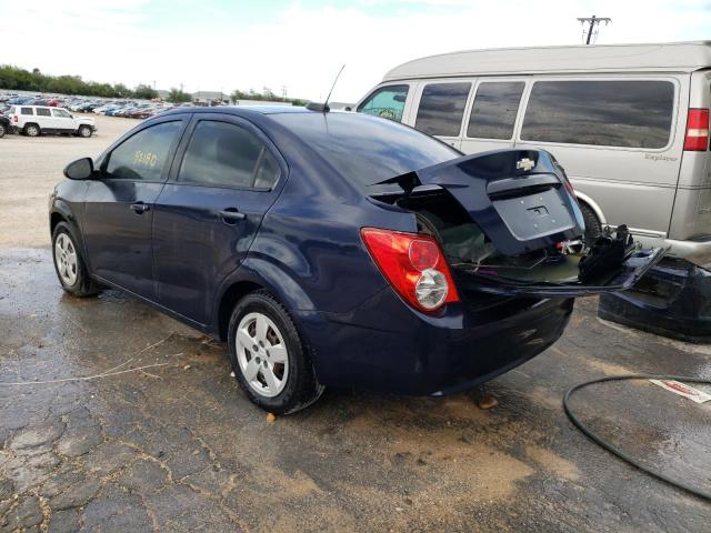 1G1JA5SH0F4173819 - 2015 CHEVROLET SONIC LS BLUE photo 3