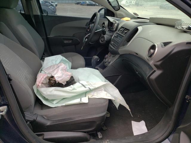 1G1JA5SH0F4173819 - 2015 CHEVROLET SONIC LS BLUE photo 5