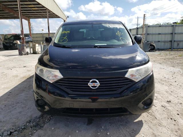 JN8AE2KP6F9133320 - 2015 NISSAN QUEST S BLACK photo 9