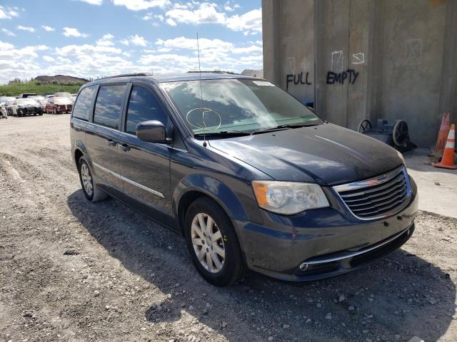 2C4RC1BG2ER448199 - 2014 CHRYSLER TOWN & COU CHARCOAL photo 1