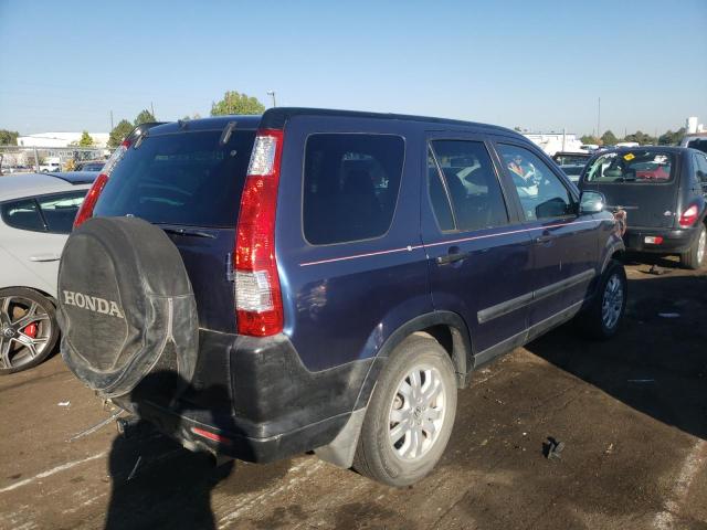 SHSRD78835U316198 - 2005 HONDA CR-V BLUE photo 4