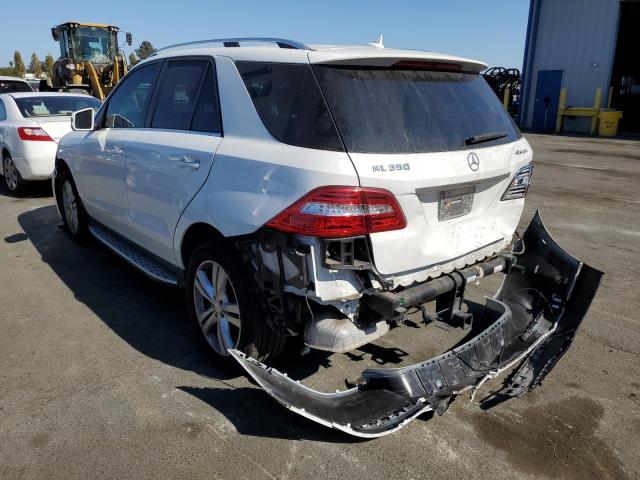 4JGDA5HB2FA554494 - 2015 MERCEDES-BENZ ML 350 4MA WHITE photo 3