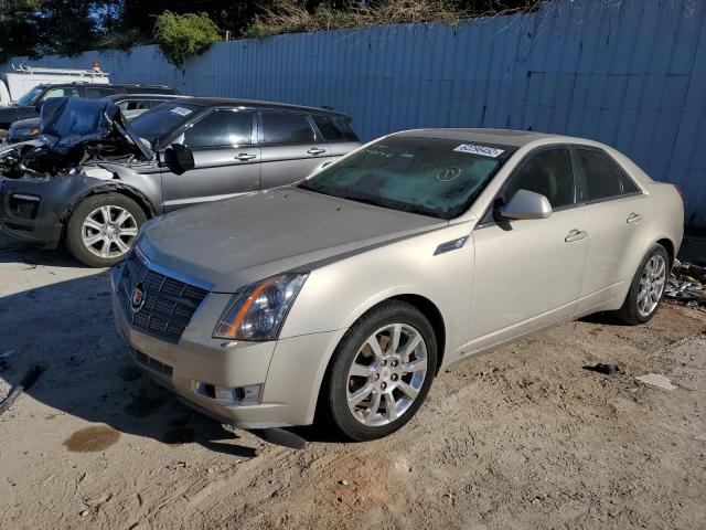 1G6DP57V080120147 - 2008 CADILLAC CTS HI FEA GOLD photo 2