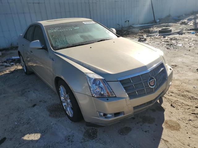 1G6DP57V080120147 - 2008 CADILLAC CTS HI FEA GOLD photo 9