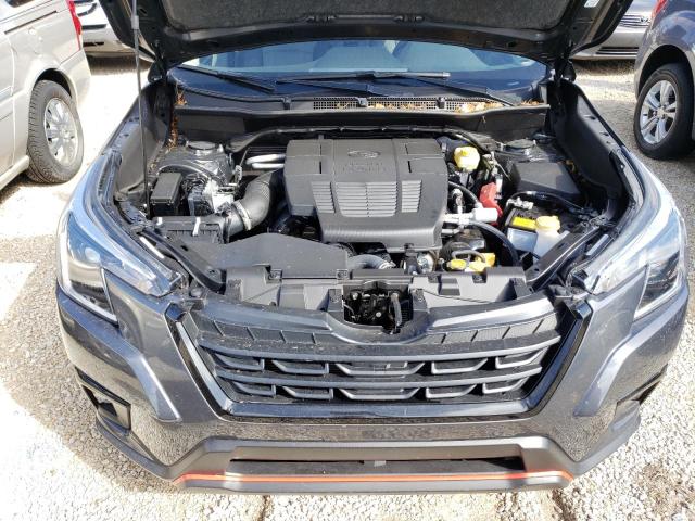 JF2SKAJC9NH420805 - 2022 SUBARU FORESTER S CHARCOAL photo 7