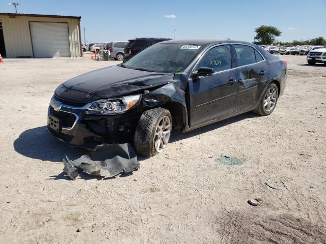 1G11C5SL5FF240983 - 2015 CHEVROLET MALIBU 1LT BLACK photo 2
