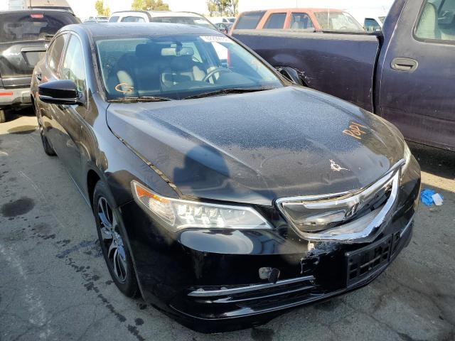 19UUB1F37FA003887 - 2015 ACURA TLX Siyah fotoğraf 1
