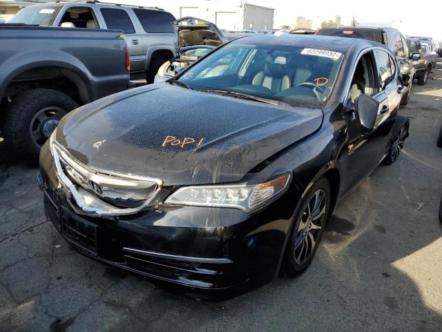 19UUB1F37FA003887 - 2015 ACURA TLX Siyah fotoğraf 2