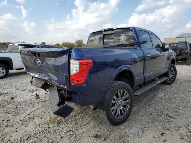 1N6AA1F48HN514076 - 2017 NISSAN TITAN XD S BLUE photo 4