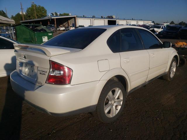 4S4BL84C154206488 - 2005 SUBARU LEGACY OUT WHITE photo 4