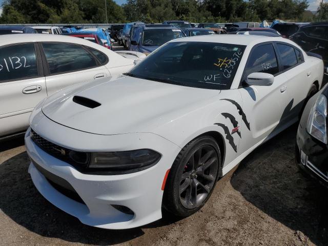 2C3CDXGJ1LH153290 - 2020 DODGE CHARGER SC WHITE photo 2