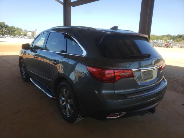 5FRYD4H87FB005746 - 2015 ACURA MDX ADVANC GRAY photo 3