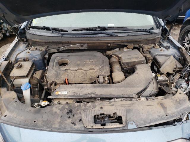 5NPE34AF5FH066126 - 2015 HYUNDAI SONATA SPO BLUE photo 7