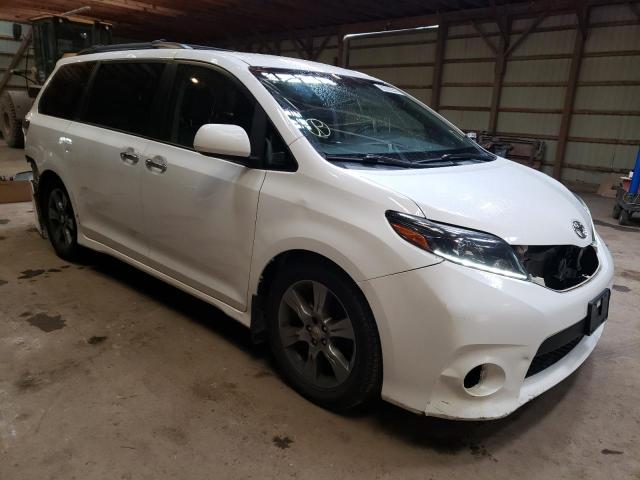 5TDXK3DC1FS677790 - 2015 TOYOTA SIENNA SPO WHITE photo 1