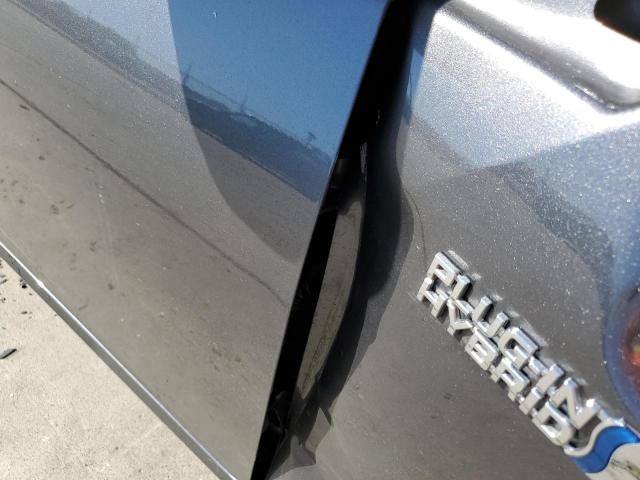 JTDKAMFP2M3165652 - 2021 TOYOTA PRIUS PRIM GRAY photo 9