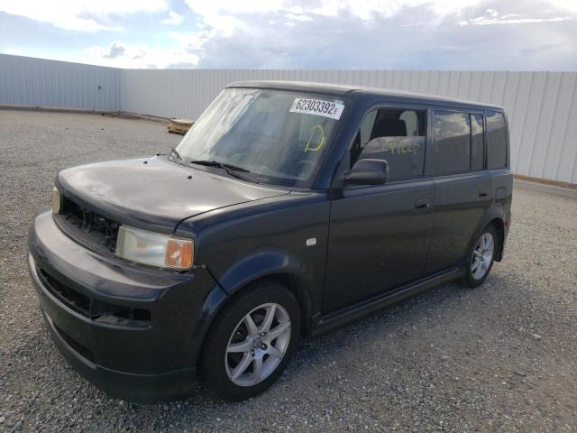 JTLKT324050212619 - 2005 TOYOTA SCION XB შავი ფოტო 2