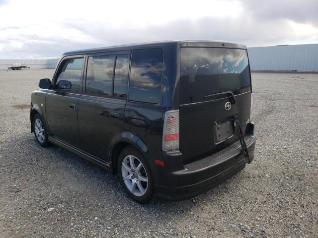 JTLKT324050212619 - 2005 TOYOTA SCION XB შავი ფოტო 3