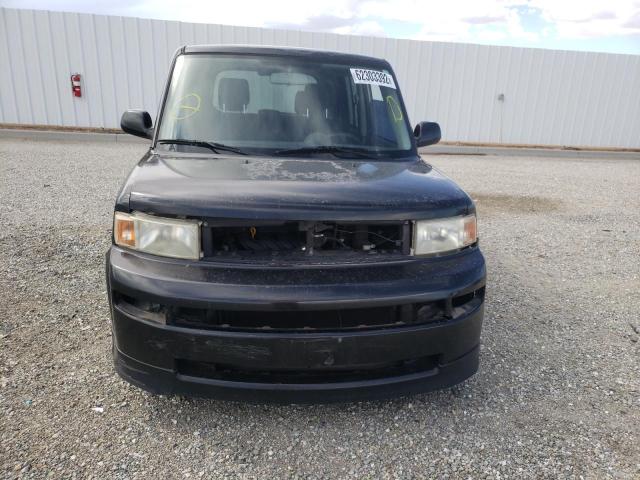 JTLKT324050212619 - 2005 TOYOTA SCION XB შავი ფოტო 9