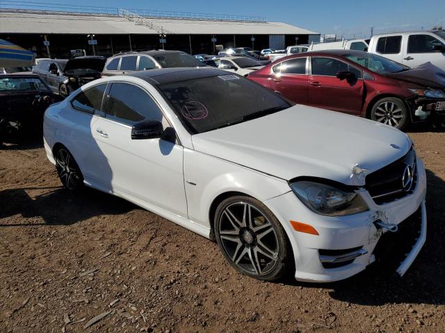 WDDGJ4HB8FG356937 - 2015 MERCEDES-BENZ C 250 WHITE photo 1